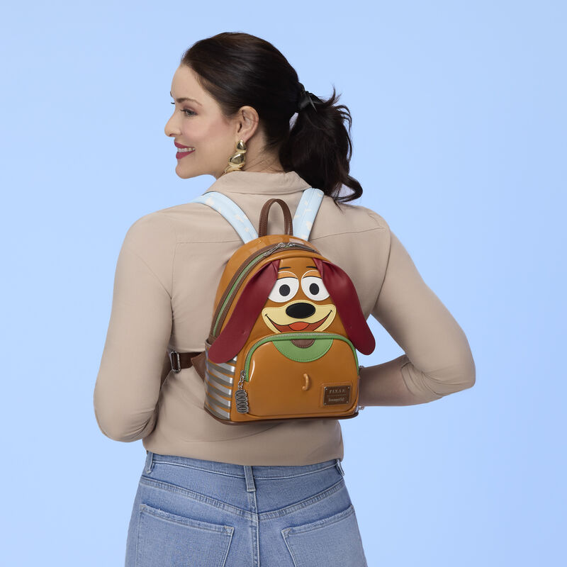 Toy Story Slinky Dog Cosplay Mini Backpack | Loungefly display picture 1