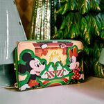 Mickey & Minnie Mouse Hot Cocoa Fireplace Zip Around Wallet, , hi-res image number 2