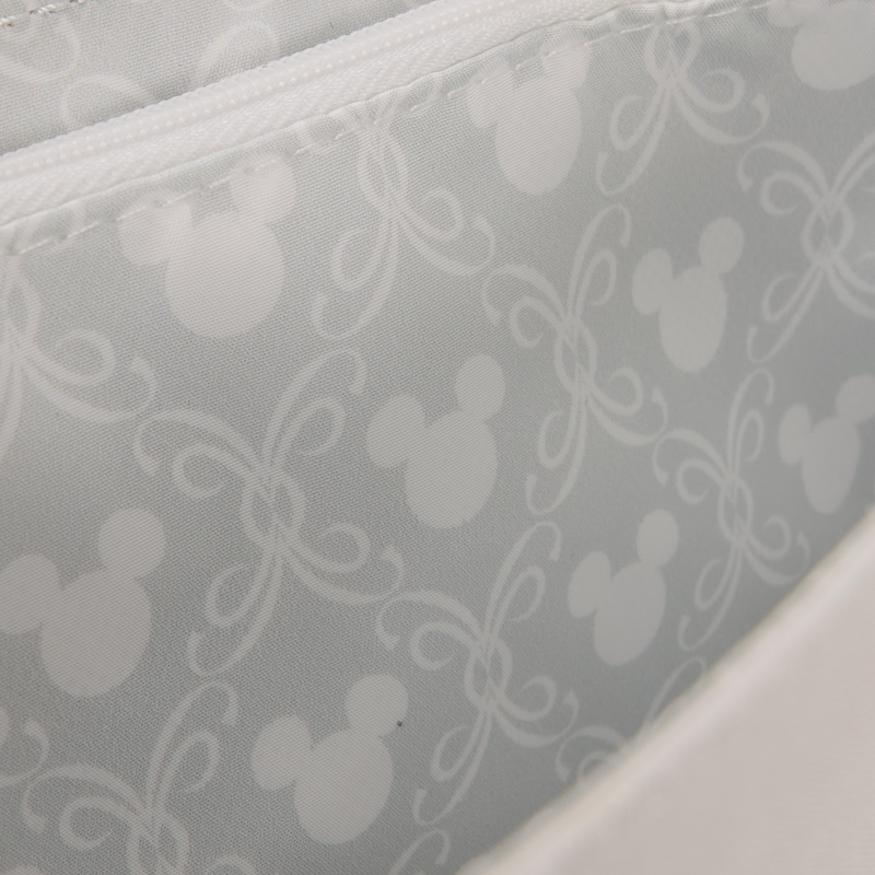 Minnie Mouse Iridescent Lace Wedding Crossbody Bag, , hi-res view 7