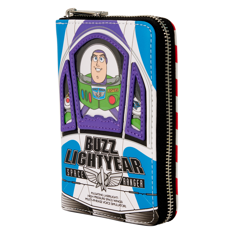 Toy Story 30th Anniversary Buzz Lightyear Glow Zip Around Wallet, , hi-res view 4