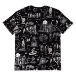 The Haunted Mansion All-Over Print Glow Unisex Tee, , hi-res view 5