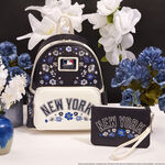 MLB New York Yankees Floral Card Holder Wristlet Clutch, , hi-res view 3