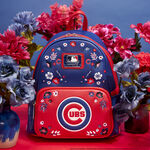 MLB Chicago Cubs Floral Mini Backpack, , hi-res view 2