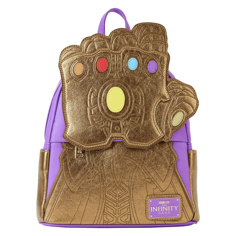 Marvel Metallic Thanos Gauntlet Mini Backpack, , hi-res view 1
