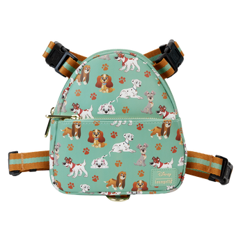 I Heart Disney Dogs All-Over Print Mini Backpack Dog Harness, Image 1