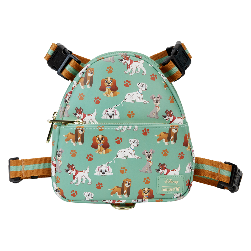 I Heart Disney Dogs All-Over Print Mini Backpack Dog Harness, , hi-res view 1