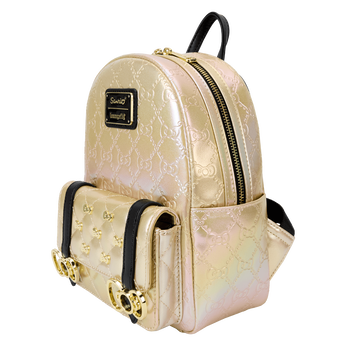 Sanrio 50th Anniversary Hello Kitty Metallic Gold Mini Backpack, Image 2