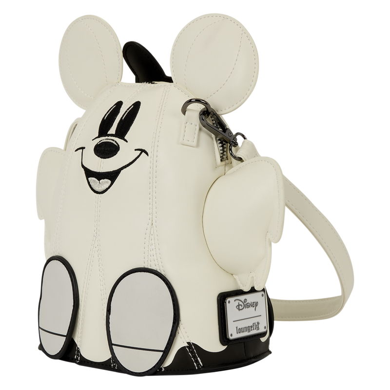Mickey & Minnie Mouse Ghost Glow Figural Crossbody Bag, , hi-res view 4