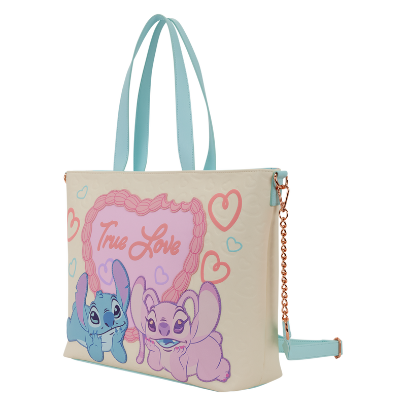 Stitch & Angel True Love Tote Crossbody Bag, , hi-res view 6