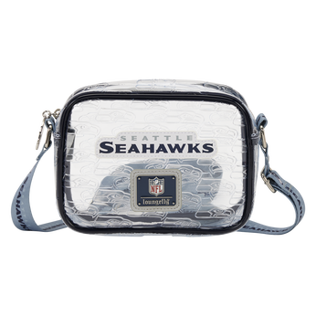 NFL Seattle Seahawks Clear Crossbody Stadium Bag, Image 1