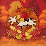 Exclusive - Disney Fall Minnie Mouse Sliding Enamel Pin, , hi-res view 4