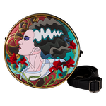 Universal Monsters The Bride Of Frankenstein Stained Glass Crossbody Bag, , hi-res view 1