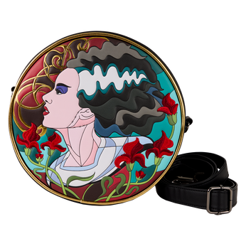 Universal Monsters The Bride Of Frankenstein Stained Glass Crossbody Bag, Image 1