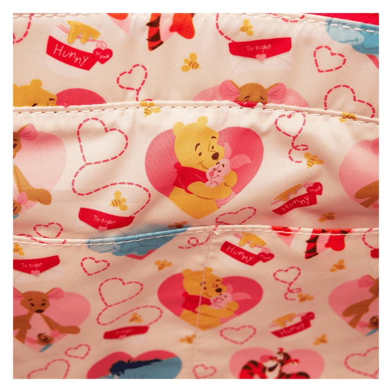 Winnie The Pooh & Friends Hearts Convertible Backpack & Tote Crossbody Bag, , hi-res view 8