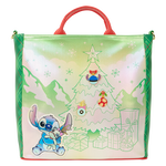 Lilo Stitch Holiday Tote Pin Trader Crossbody Bag image