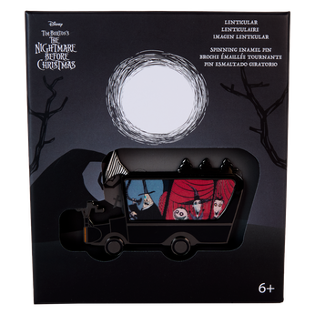 The Nightmare Before Christmas Mayor-Mobile 3" Collector Box Lenticular Pin, Image 1