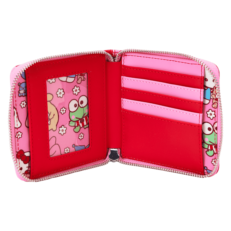 Sanrio Hello Kitty & Friends Color Block Zip Around Wallet, , hi-res view 8