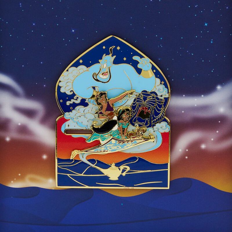 Aladdin 30th Anniversary Sliding Pin, , hi-res image number 4