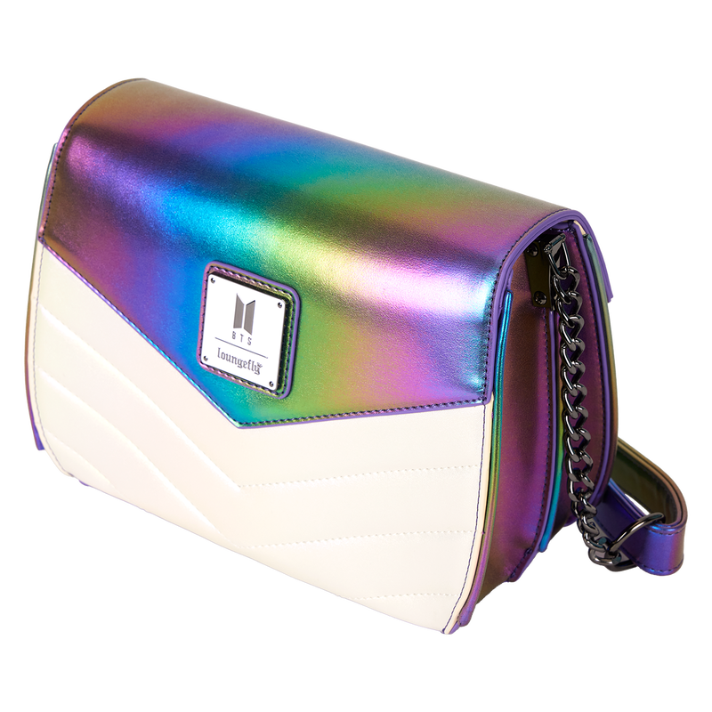 Funko Pop! By Loungefly BTS Iridescent Quilted Crossbody Bag, , hi-res view 8