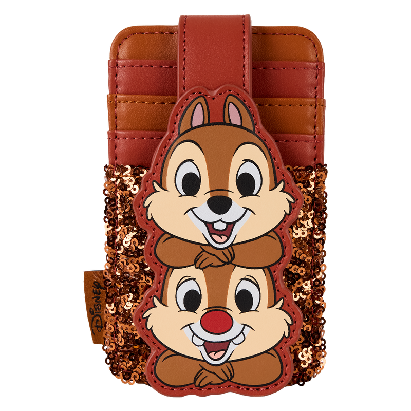 Chip 'n' Dale Exclusive Sequin Cosplay Card Holder, , hi-res view 1