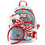 Disney Snowman Mickey and Minnie Mouse Mini Backpack with Ears Headband, , hi-res view 1
