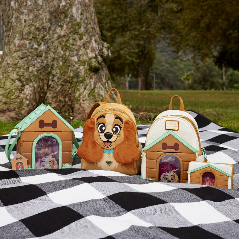 I Heart Disney Dogs Doghouse Triple Lenticular Figural Crossbody Bag, , hi-res view 5
