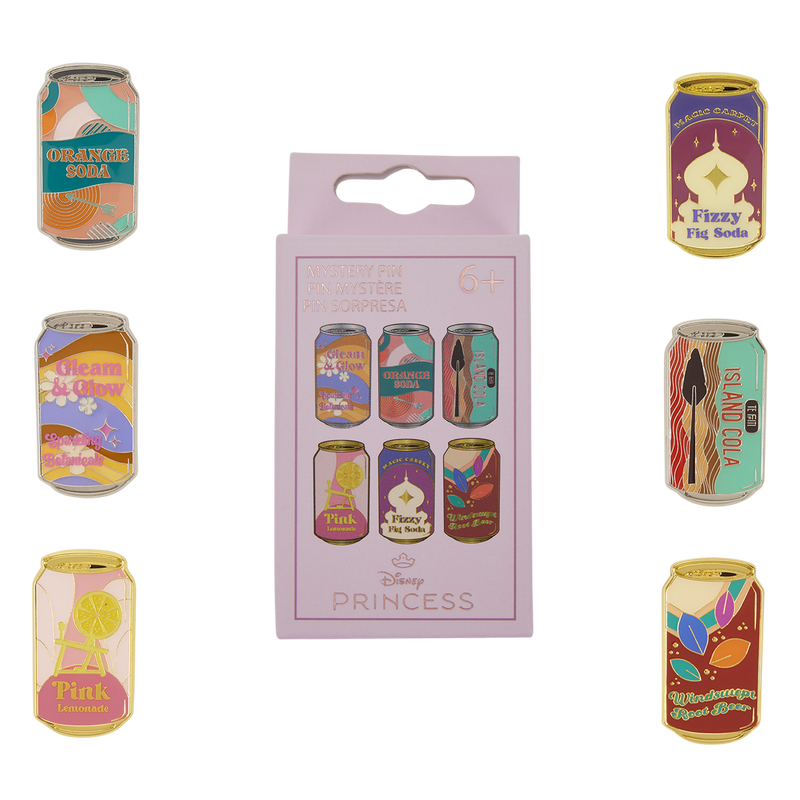 Disney Princess Exclusive Soda Can Mystery Box Pin, , hi-res view 1
