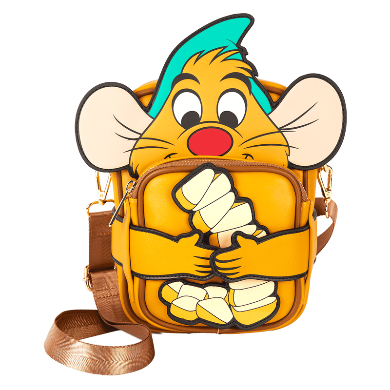 Cinderella 75th Anniversary Gus Gus Crossbuddies® Cosplay Crossbody Bag With Coin Bag, , hi-res view 1