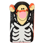 Winnie The Pooh Skeleton Tigger Cosplay Glow Zip Around Wallet, , hi-res view 1