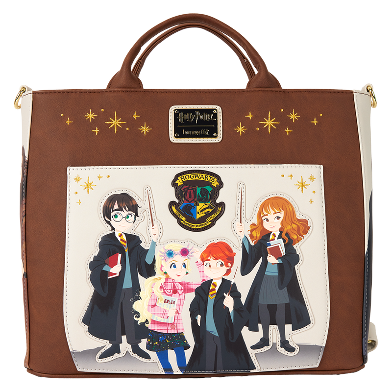 Harry Potter Hogwarts Convertible Backpack & Tote Bag, , hi-res view 1