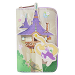 Tangled Rapunzel Swinging from the Tower Zip Around Wallet, , hi-res view 4
