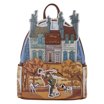 101 Dalmatians Roger & Anita Scene Mini Backpack, , hi-res view 1
