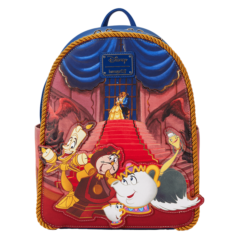 WonderCon Limited Edition Beauty and the Beast Ballroom Scene Mini Backpack, , hi-res view 1