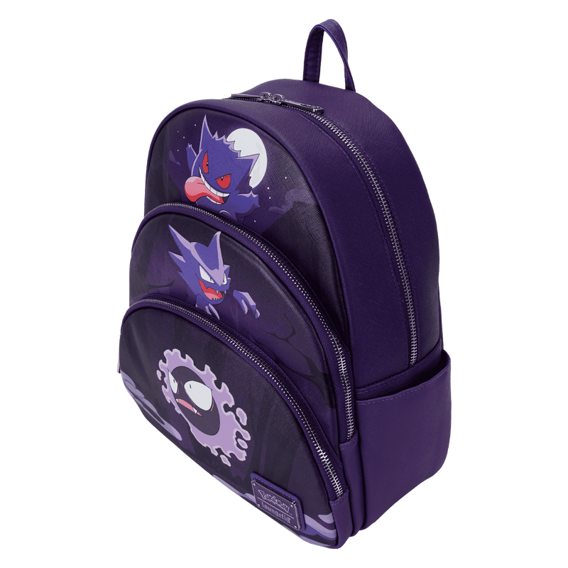 Pokemon Gengar Evolution Triple Pocket Mini Backpack