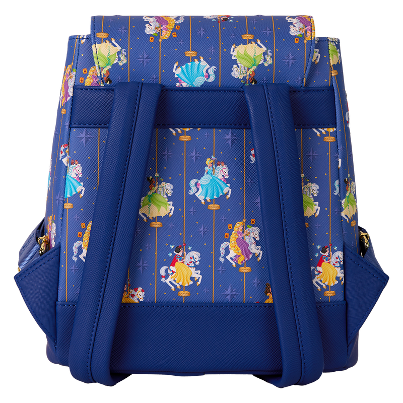 Disney Princess Carousel All-Over Print Drawstring Mini Backpack, , hi-res view 5