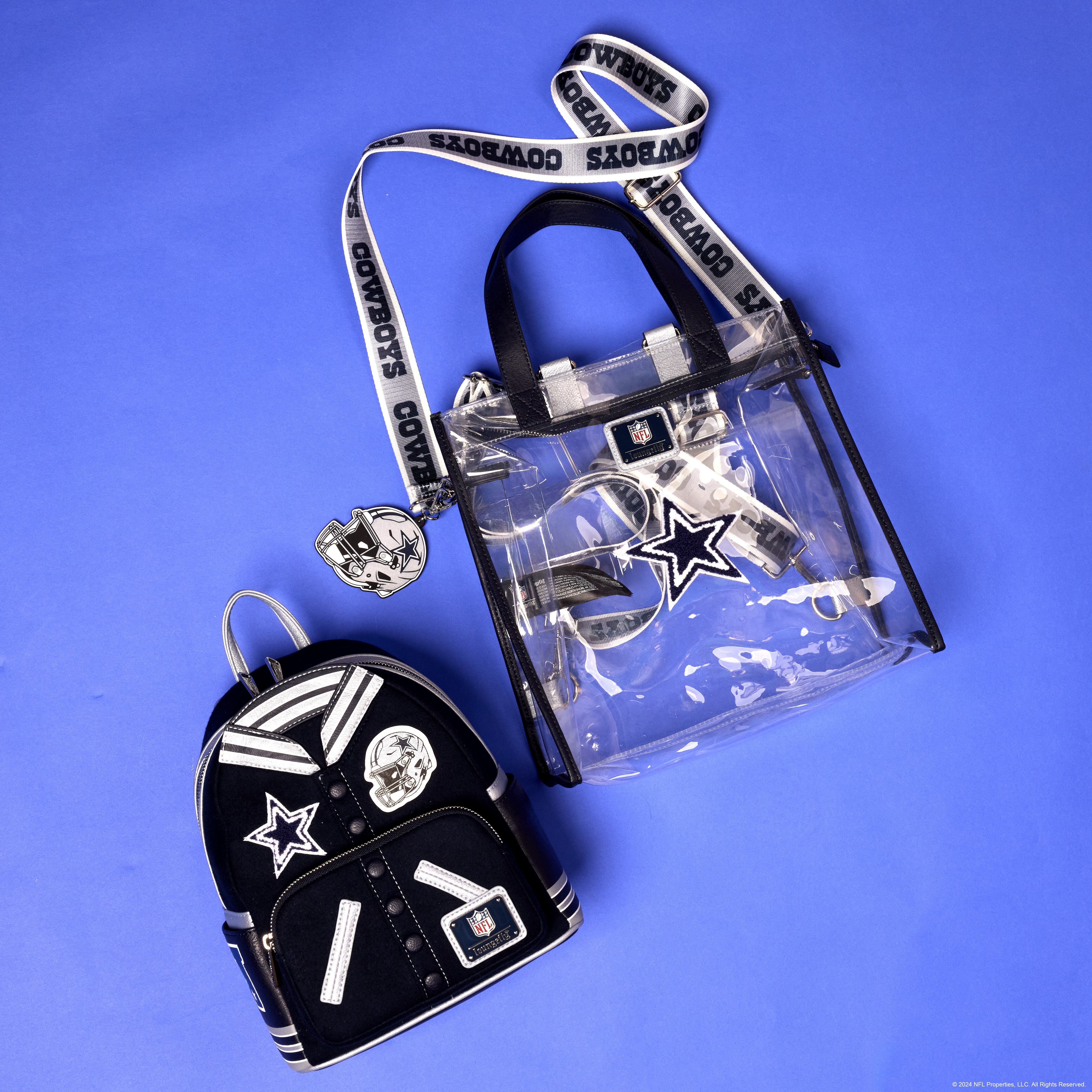 Dallas cowboys clear backpack discount