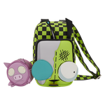 Invader Zim Gir Cell Phone Crossbody Bag With Coin Bag image