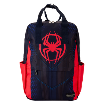Spider-Verse Miles Morales Suit Nylon Full-Size Backpack, Image 1