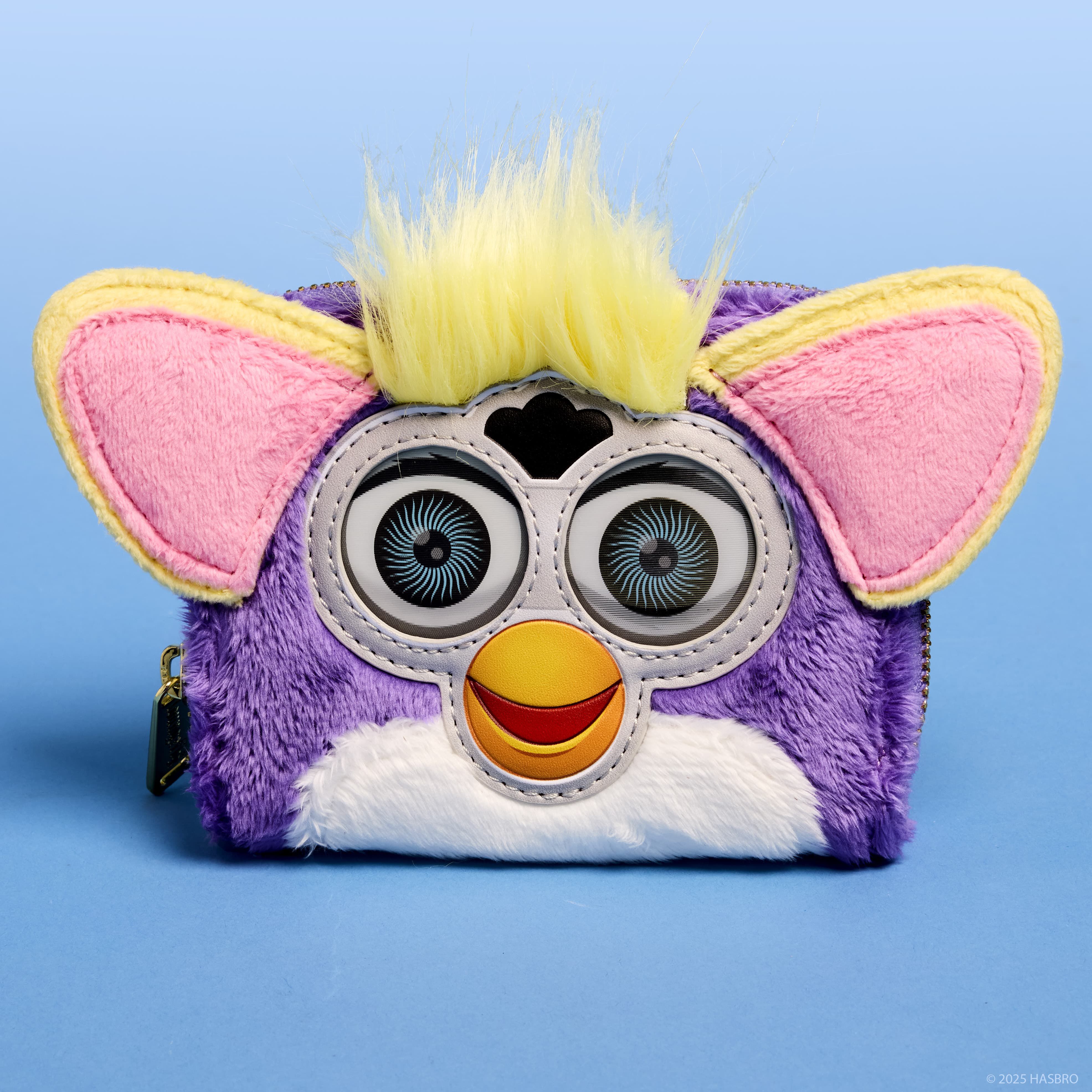 loungefly ファービー ぬいぐるみ ウォレット Furby Plush Cosplay Lenticular Zip Around Wallet | Loungefly