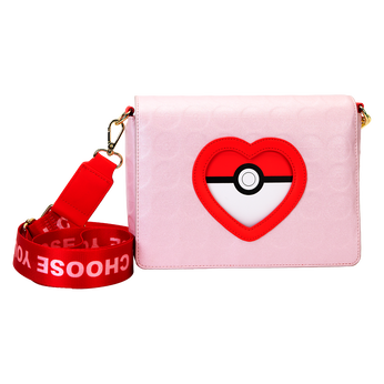Pokémon Exclusive I Choose You Hearts Crossbody Bag, Image 1