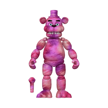 Tie-Dye Freddy Action Figure,  Tie-Dye Freddy Action Figure, Image 1