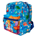 Stitch Camping Cuties All-Over Print Nylon Square Mini Backpack, , hi-res view 3