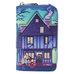 Hocus Pocus Sanderson Sisters’ House Glow Zip Around Wallet, , hi-res view 1