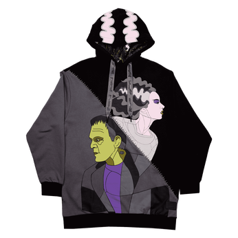 Universal Monsters The Bride Of Frankenstein Unisex Hoodie, Image 1