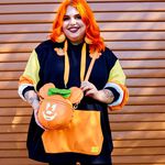 Minnie Mouse Glow in the Dark Pumpkin Crossbody Bag, , hi-res view 2