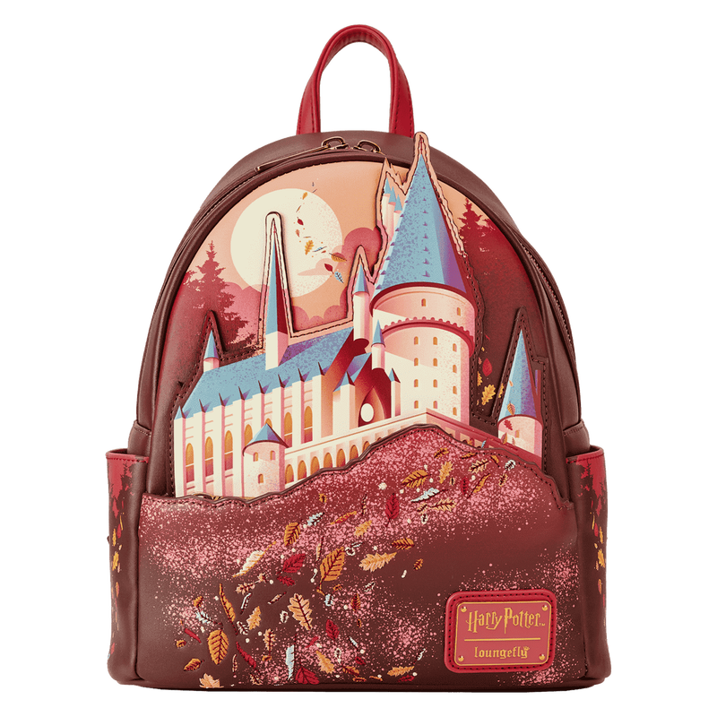 Harry Potter Hogwarts Fall Leaves Mini Backpack, , hi-res view 1