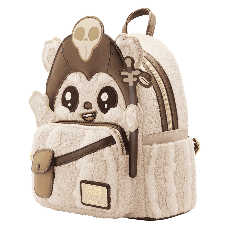 Star Wars Limited Edition Logray Ewok Plush Cosplay Mini Backpack, , hi-res view 3