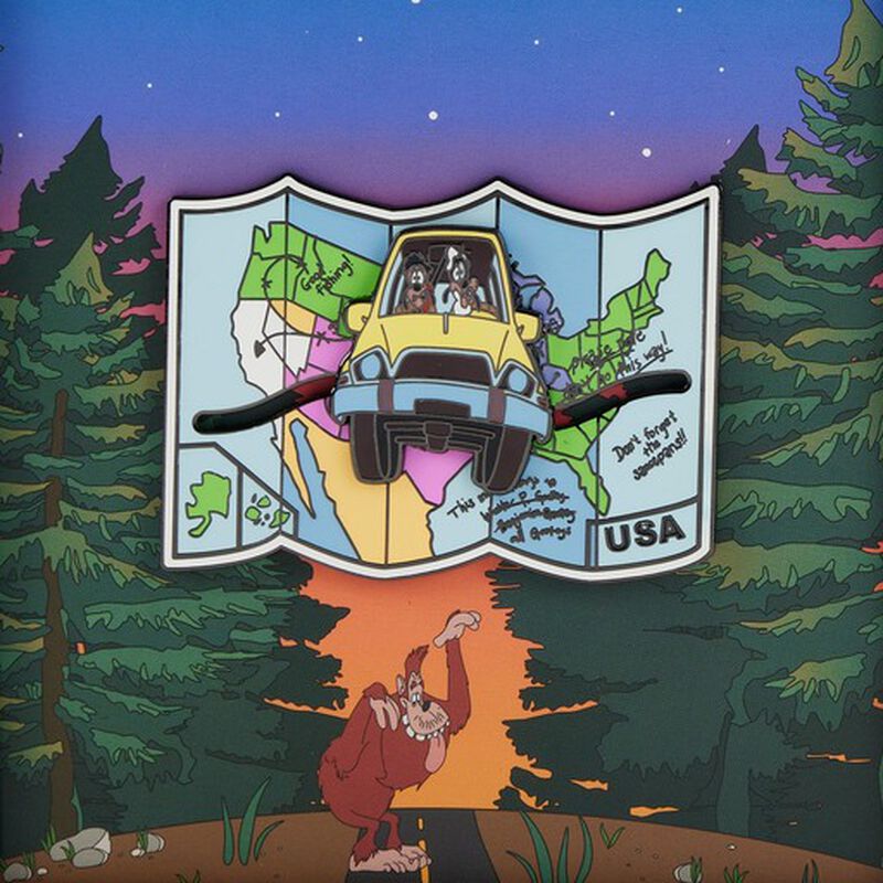 Goofy Movie Road Map Sliding Pin, , hi-res view 4
