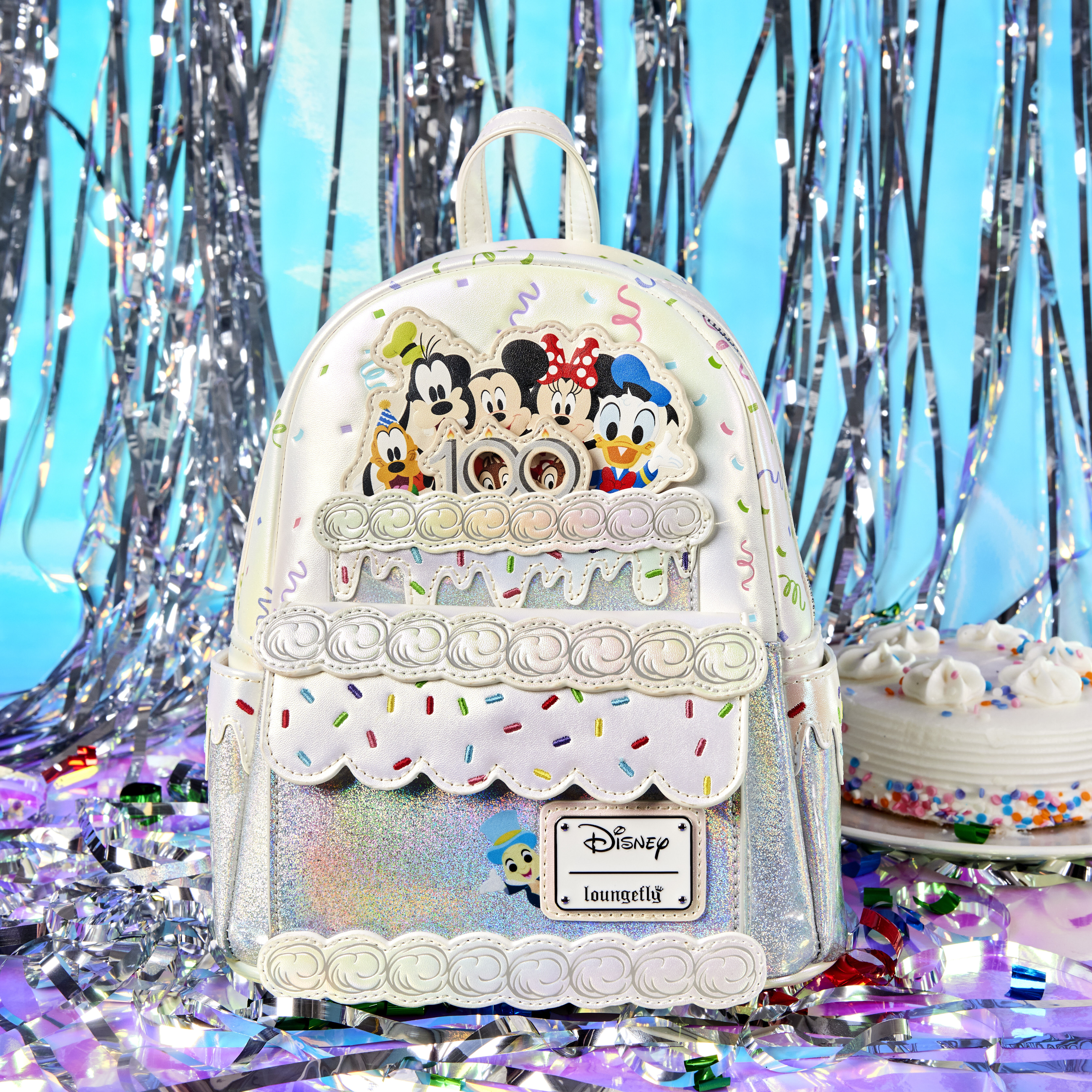 Disney100 Anniversary Celebration Cake Mini Backpack