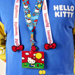Sanrio Hello Kitty 50th Anniversary Lanyard With Card Holder, , hi-res view 2